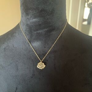 Gold Rose necklace